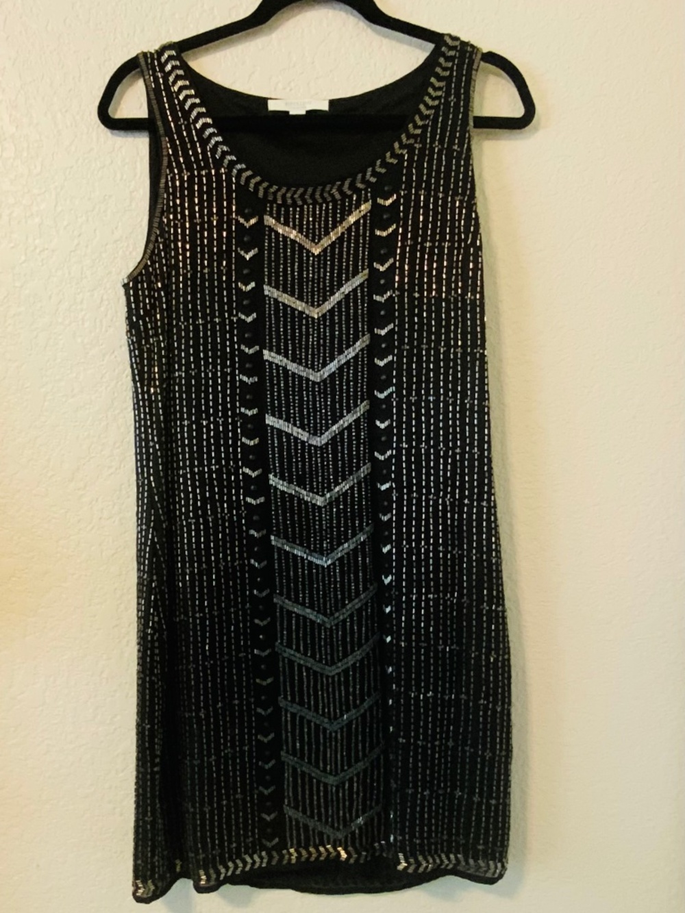 PIPERLIME collection black beaded dress